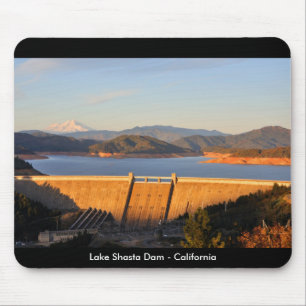 See Shasta Verdammung am Sonnenuntergang - Mousepad