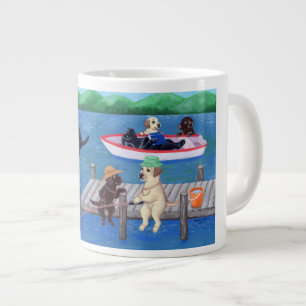 See-Spaß Labradors Malerei Jumbo-Tasse