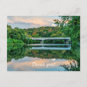 See Springfield Abendliche Ruhe Danke Postkarte