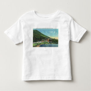 See-Stevens-Ansicht des Gebührn-Hauses Kleinkind T-shirt