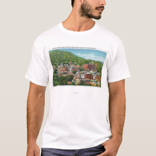See-Straßen-Hügel-Ansicht des Geschäfts-Abschnitts T-Shirt