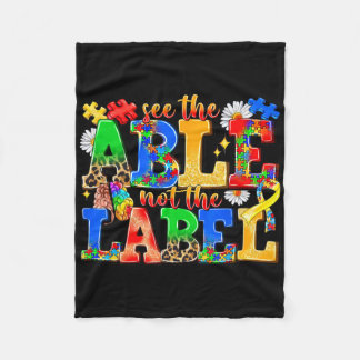 See The Able Not The Label Autism Awareness Day 20 Fleecedecke