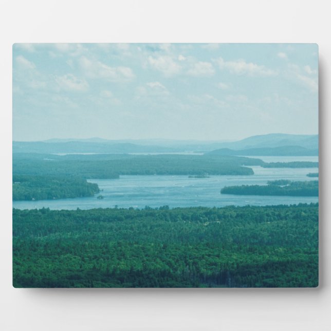 See- und Bergblick Fotoplatte (Vorderseite)