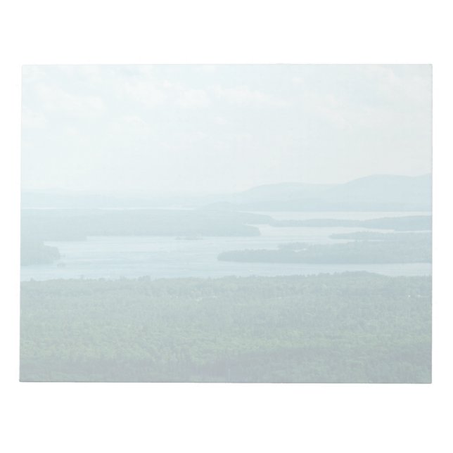 See- und Bergblick Notizblock (Vorderseite)