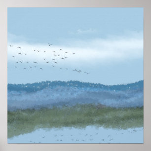 See und Berge 2 von 2 Poster