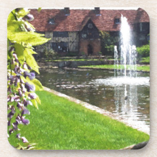 See und Brunnen bei RHS Wisley Getränkeuntersetzer