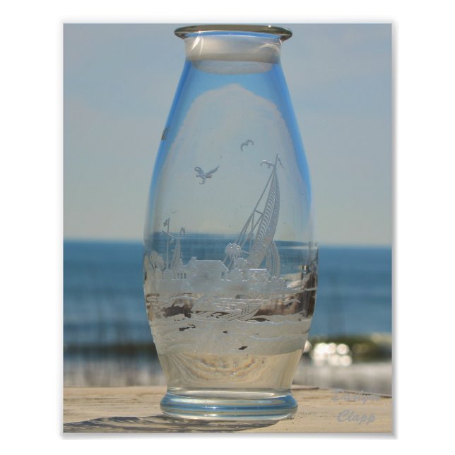 See und Himmel Fotodruck (Vorne)