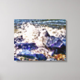 SEE UND ROCKEN LEINWANDDRUCK