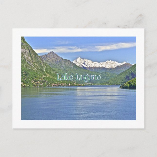 SEE- UND SCHNEEBERG/SCHWEIZ POSTKARTE (Vorderseite)