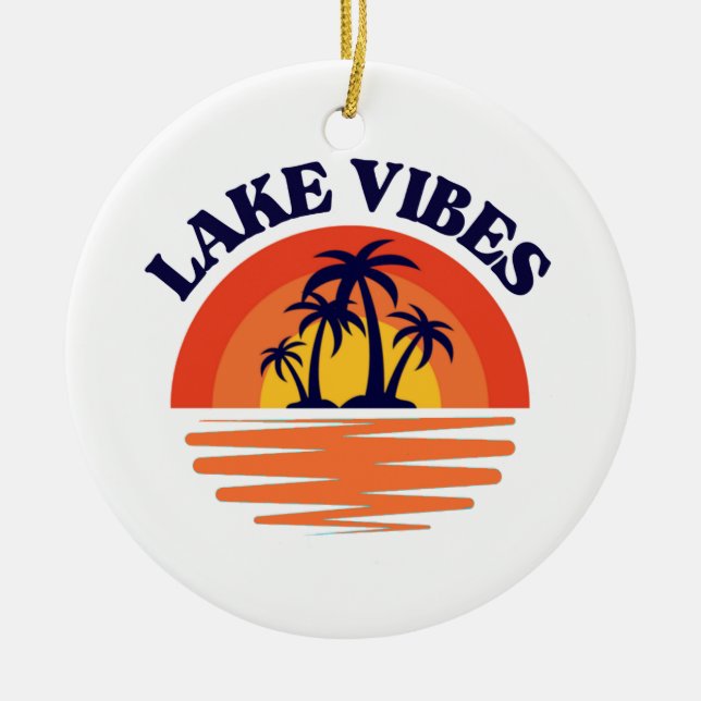 See Vibes Keramik Ornament (Vorne)