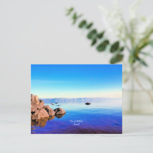 See von Galiläa, Israel landschaftliches Foto Postkarte