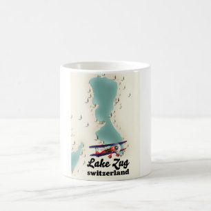 See von Staz Schweiz Seekarte Kaffeetasse