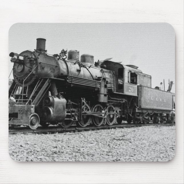 See-Vorgesetzt-u. Ishpeming Eisenbahn-Motor #20 Mousepad (Vorne)