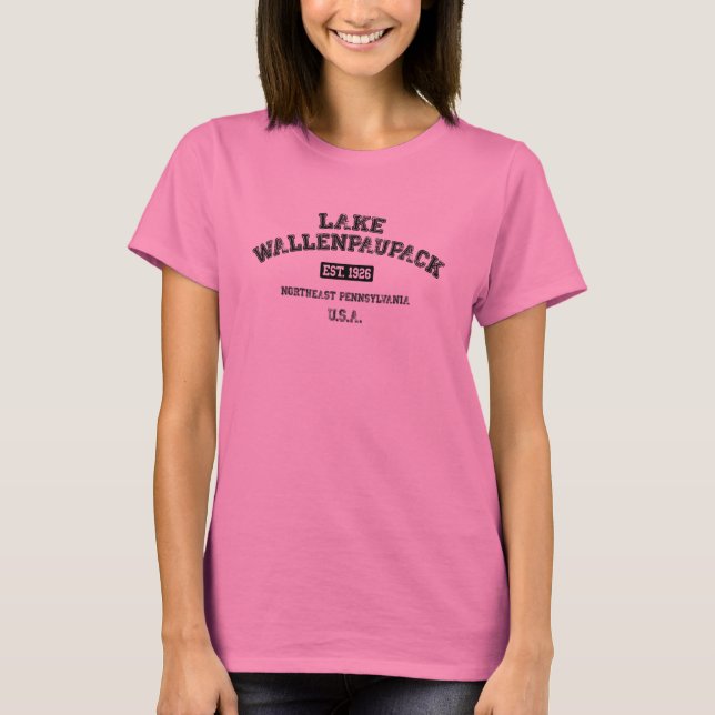 See Wallenpaupack Uni-T - Shirt (Vorderseite)