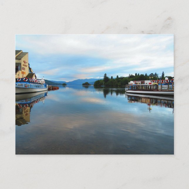 SEE WINDEMERE, DER SEE DISTRICT - Vereinigtes Köni Postkarte (Vorderseite)