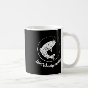 See Winnipesaukee New Hampshire Fischen Fisch Boot Kaffeetasse