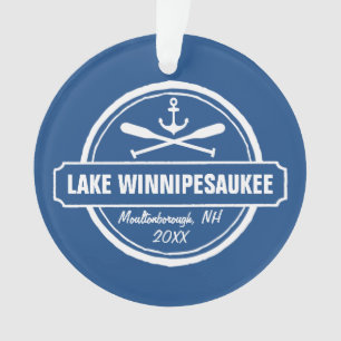See Winnipesaukee NH kundenspezifische Stadt, Ornament