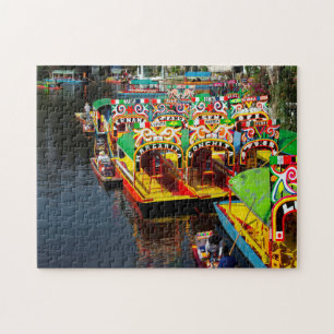 See Xochimilco Mexiko. Puzzle