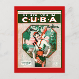See You In Cuba Postkarte