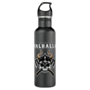 See You In Valhalla Vikings Nordic Edelstahlflasche