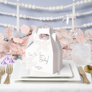 See You Soon Baby Shower auf Deutsch ist: Bis Bald Geschenkschachtel