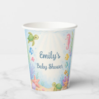 See You Soon Baby Shower auf Deutsch ist: Bis Bald Pappbecher