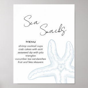 See You Soon Baby Shower Food Buffet is translated Poster