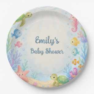 See You Soon Baby Shower is likely a play on words Pappteller