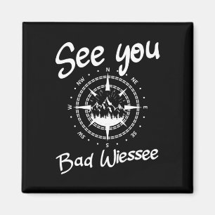See You Wandern Bad Wiessee Deutschland Urlaub Ski Magnet