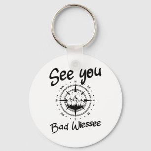 See You Wandern Bad Wiessee Deutschland Urlaub Ski Schlüsselanhänger