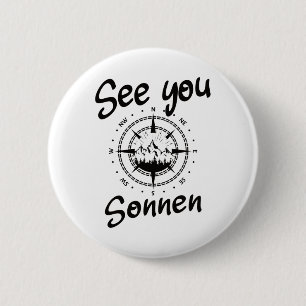 See You Wandern Sonnen Deutschland Urlaub Ski Comp Button