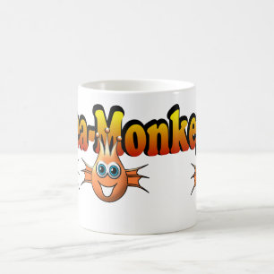 Seeaffen Monkees Entwurf Tasse