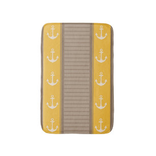 Seeanker-Muster Badematte