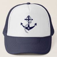 Seeanker-personalisiertes Anfangsmonogramm