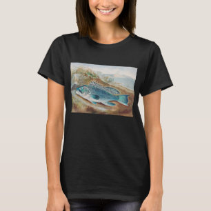 Seebarsch von S.A. Kilbourne, Vintage Fisch T-Shirt