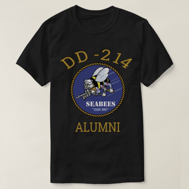 Seebäume Shirt DD 214 Alumni T Shirt Long Slee (Design vorne)