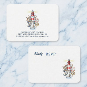 Seebeobachtungsbake RSVP Begleitkarte