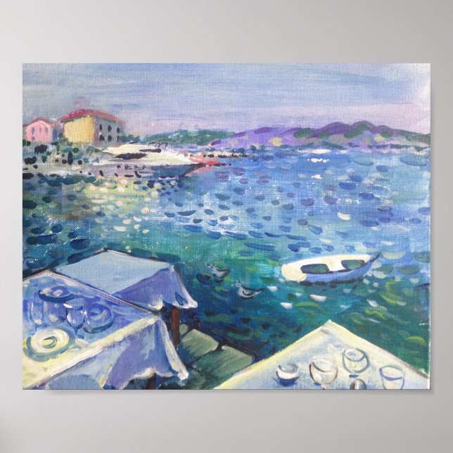 Seeblick - ein Restaurant am Meer Poster (Vorne)