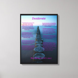 Seeblick Leinwanddruck