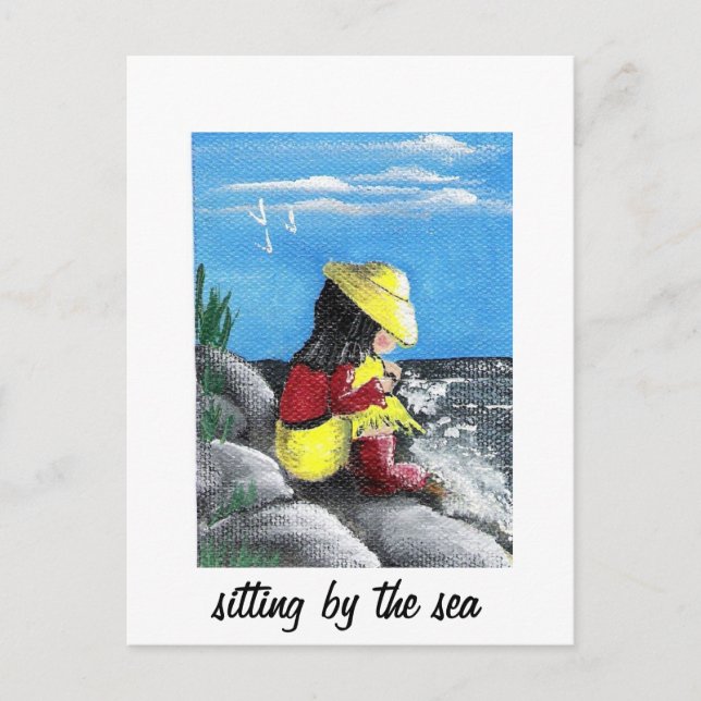 Seeblick Postkarte (Vorderseite)