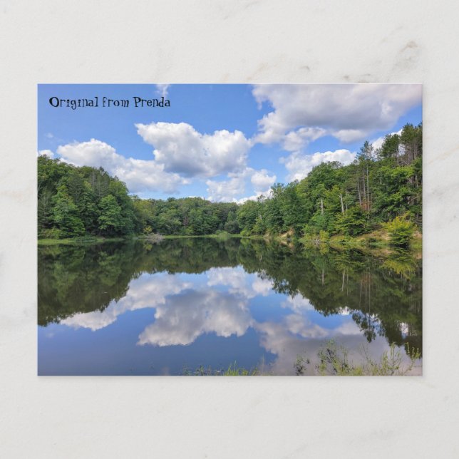 Seeblick Postkarte (Vorderseite)