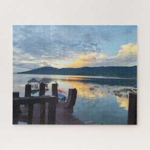 Seeblick von einem Deck Puzzle