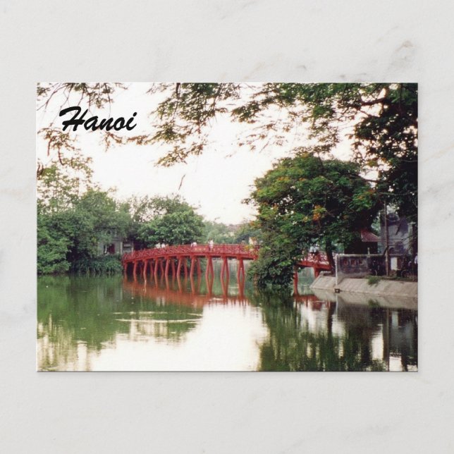 Seebrücke von Hanoi Postkarte (Vorderseite)