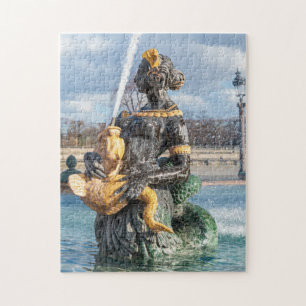 Seebrunnen am Platz de la Concorde - Paris Puzzle