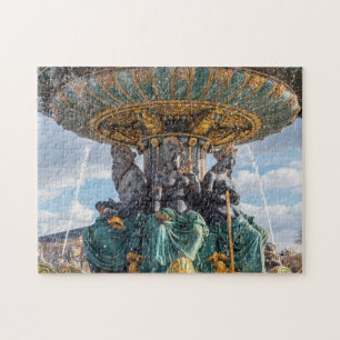 Seebrunnen am Platz de la Concorde - Paris Puzzle