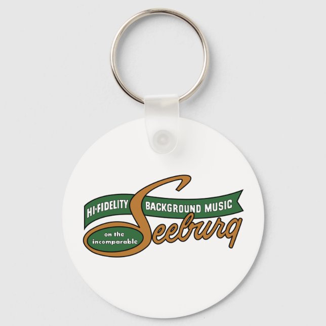 Seeburg 1000 Music Logo Keychain Schlüsselanhänger (Vorderseite)