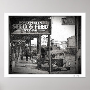 Seed & Füttre Art Poster