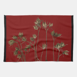 Seed Pods on a Kitchen Towel Geschirrtuch