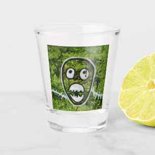 Seedy Pete Schädel seltsame skurrile Monster Kunst Schnapsglas