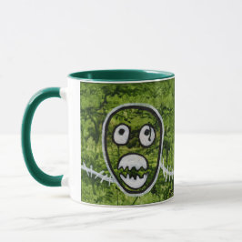 Seedy Pete Schädel seltsame skurrile Monster Kunst Tasse